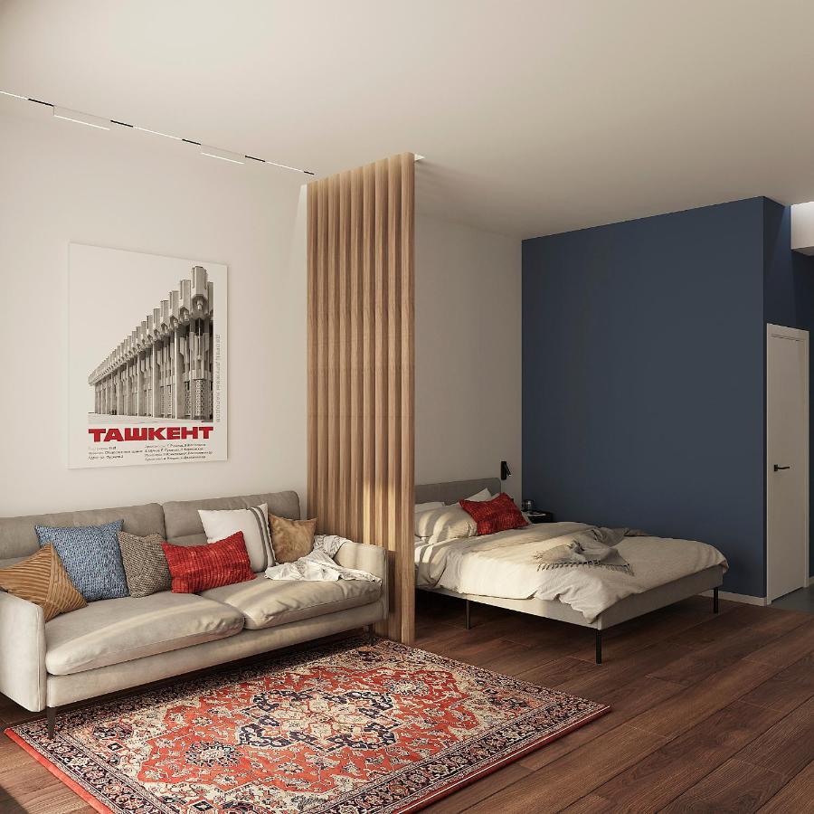Blueloft 52 I Tashkent Apartment With Balcony מראה חיצוני תמונה